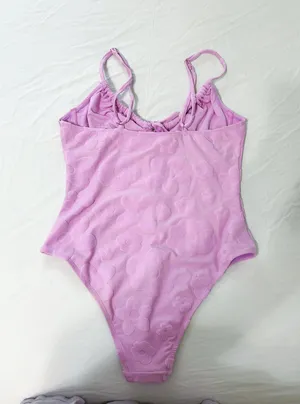 Pink Lily One Piece Bathing Suit thumbnail 2
