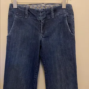 Lucky Brand Dark Blue Flare Jeans size 4 thumbnail 2