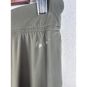 Nike Dri-FIT Women's Olive Green Jogger Pants Size Medium Athleisure Comfortable thumbnail 4