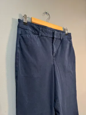 Navy Old Navy High Rise Pixie Straight Leg Pants Size 8 VGUC thumbnail 3