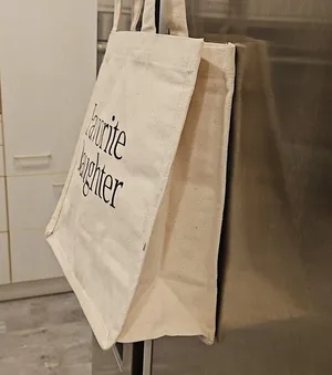 💕FAVORITE DAUGHTER💕 Canvas Tote Bag NWOT thumbnail 4