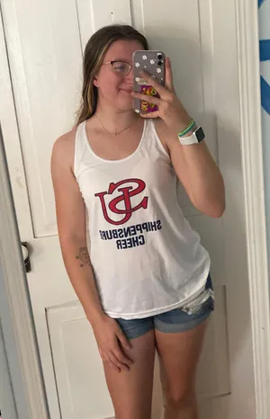 Shippensburg university cheer tank top thumbnail 3