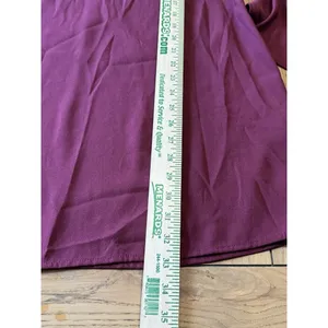 Naked Zebra Burgundy Dress Style# MD110145 Size Small Flare Sleeves‎ Modern Boho thumbnail 3