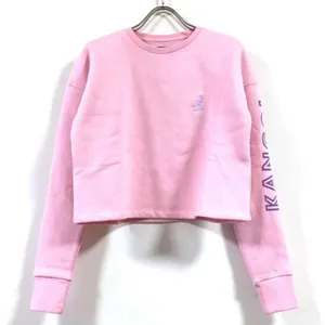 Kangol pink cropped crewneck sweater Size M thumbnail 2