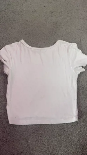 White Zara baby tee thumbnail 2
