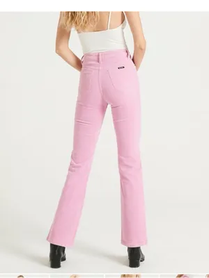 Rolla’s Pastel Pink Straight Leg thumbnail 6