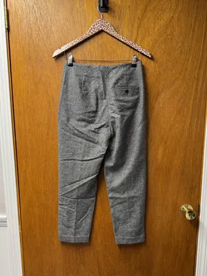Wilfred Womens Chambery Ankle Pants Grey Glencheck Plaid Wool Cashmere 2 thumbnail 14