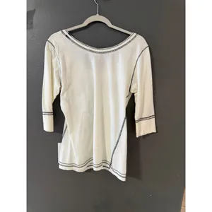 NFL Pittsburgh Steelers Womens White 3/4 Sleeve Graphic Top Scoop Neck Size M thumbnail 3