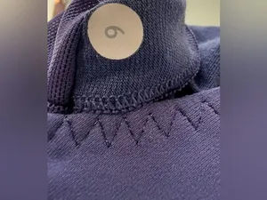 Lululemon Run For Your Life Size 6 Purple Tank Top long shirt with cinch waist thumbnail 5
