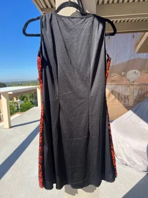 Halloween Pumpkin Sequence Dress Red Size M thumbnail 5