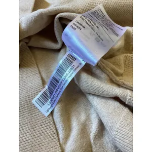 Quince Lightweight Cotton Cashmere Crew Sweater Heather Oatmeal M LB30091-WFVSHP thumbnail 7