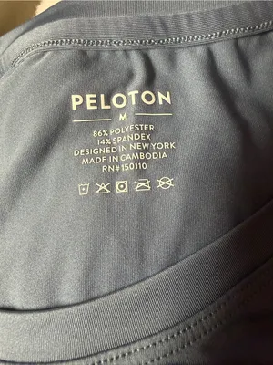 Peloton Women's Slate Blue Logo Tank Top thumbnail 6