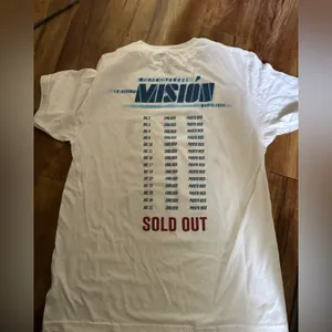 Wisin & Yandel La Última Misión Tour T Shirt Mens Large Concert Tee NWOT thumbnail 5