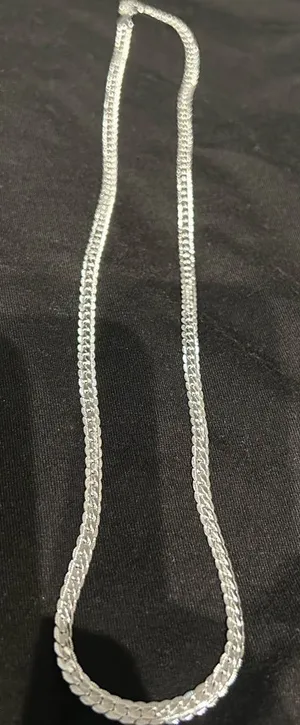 Elegant Silver Chain Necklace S925 thumbnail 1