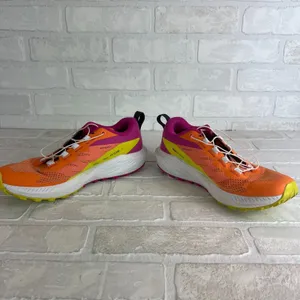 Salomon Sense Ride 5 Women's 7 Trail Running Shoes Orange Pink Birds of Paradise thumbnail 10