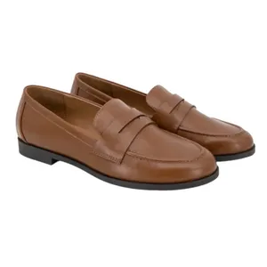 NEW Kensie Women’s Brown Cognac Slip-On Gitty Penny Low Heel Loafers Size 8.5 thumbnail 10