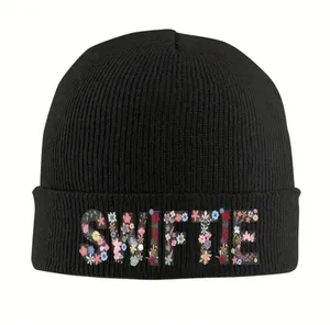 Taylor Swift “Swiftie” Beanie One Size - Black, Unisex thumbnail 1