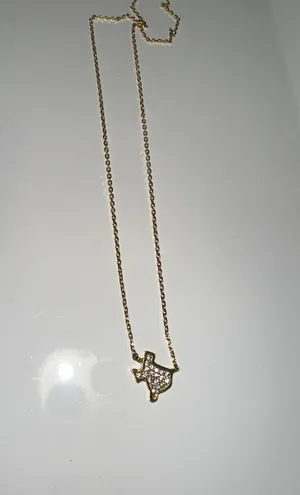 Texas Necklace Gold thumbnail 4