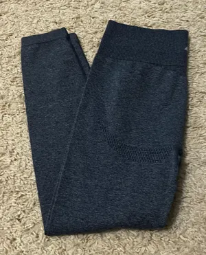 Vitality Seamless Contour Blue Leggings Size Medium thumbnail 1