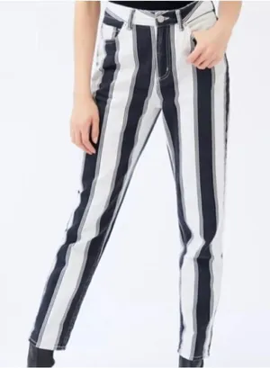 BDG‎ Urban Outfitters BDG Striped Mom Jeans sz W27 thumbnail 1