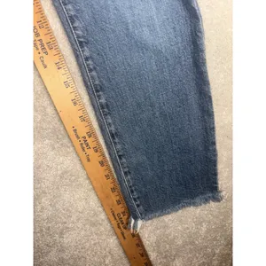 madewell the perfect‎ vintage jean 29 Raw Hem Side Slit Med Wash thumbnail 11