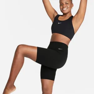 NWT NIKE Zenvy Gentle-Support High-Waisted 8" Biker Shorts thumbnail 1