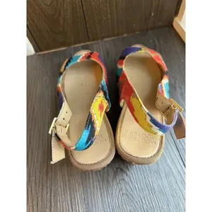 Mootsies Tootsies moliker women's size 6 M wedges woven‎ heels thumbnail 4