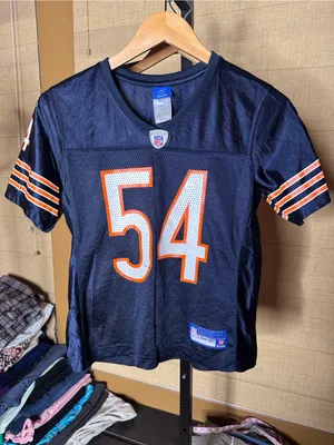Vintage Reebok Chicago Bears Brian Urlacher #54 NFL Jersey Women’s Small thumbnail 3
