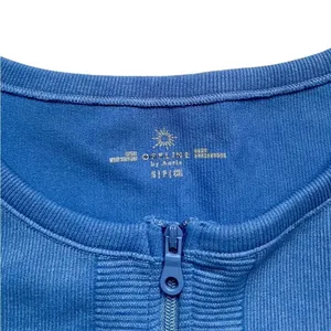 Aerie Offline Blue Sweat Most Support Cardio Sports Bra thumbnail 2