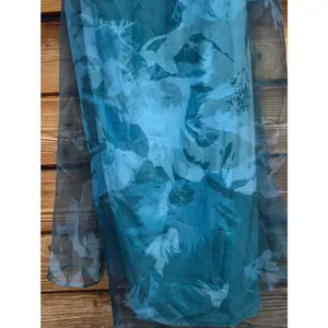 NWT Rene Ruiz Collection Teal Strapless Organza Gown Size 16 thumbnail 6