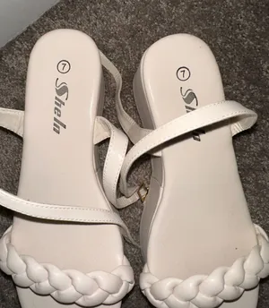 SheIn Cream Platform Wedges thumbnail 4