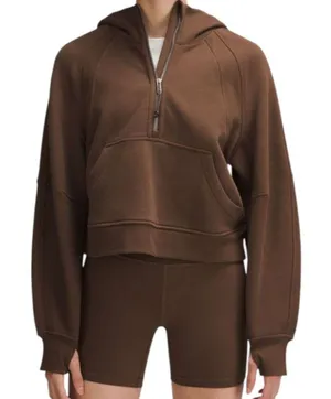 Lululemon Scuba Oversized Half-Zip Hoodie Java thumbnail 1