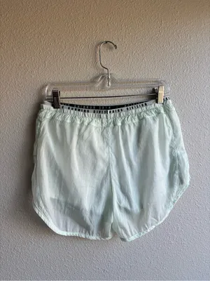 Nike Women’s Light Mint Running Shorts with Triple Swoosh thumbnail 4