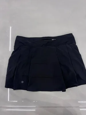 Lululemon Pace Rival Skirt (Tall) *4-way Stretch 15" in Black thumbnail 4