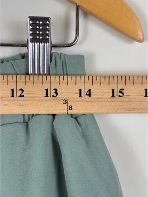 Staring at Stars UO Sage Green Layered High Low Chiffon Skirt Small Boho thumbnail 10