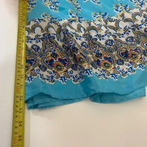 Women's Free Size Turquoise Boho Maxi Dress V-Neck Tassel Tie Kimono Sleeve‎ thumbnail 4