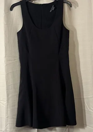 Armani Exchange black mini dress thumbnail 1