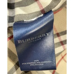 Burberry London Womens S Black Diamond‎ Quilted Jacket Nova Check Lining England thumbnail 7