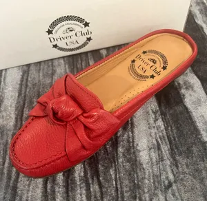 Driver Club USA Women's Red Loafers Size 5 thumbnail 1