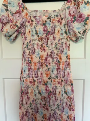 Midi floral dress thumbnail 2