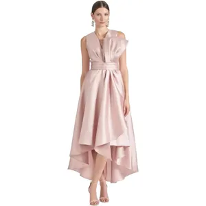 Sachin + Babi Jenna Gown Size 8 in Silver Peony Women’s High Low Dress thumbnail 3
