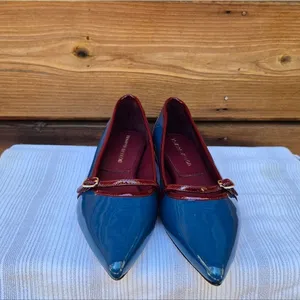 NWOB Tamara Mellon Flats Red Size 6 thumbnail 4