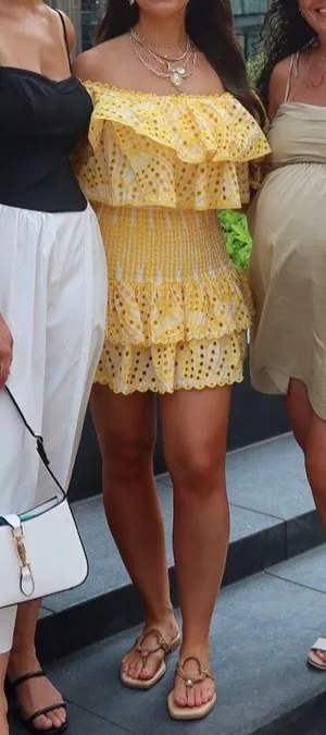 Yellow two piece set Jardinvue Size M thumbnail 4
