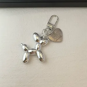 Balloon Dog Car Keychain for Men Women Love Heart Keychain Charm Bag Charm thumbnail 3