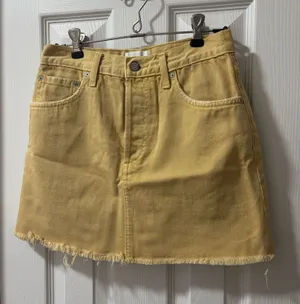 Boyish Denim Skirt Yellow thumbnail 1