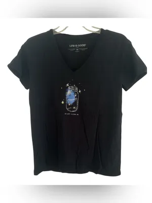 Life is good we all shine on firefly tee shirt thumbnail 2