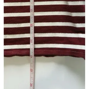 Pink republic PINK Victoria's Secret Seminoles Shirt Women S Burgundy White Striped Varsity 51 thumbnail 7