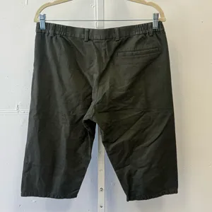 Stephan Schneider Women's Linen Blend European Dark Green Capris Pants Sz‎ 4 thumbnail 2