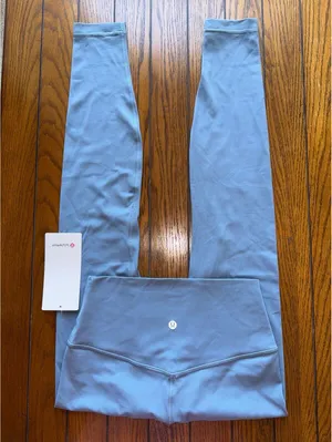 Lululemon Align High Rise 28” Steel Blue Size 6 NWT thumbnail 1