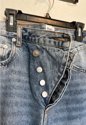 Princess Polly Asymmetric Jeans thumbnail 3